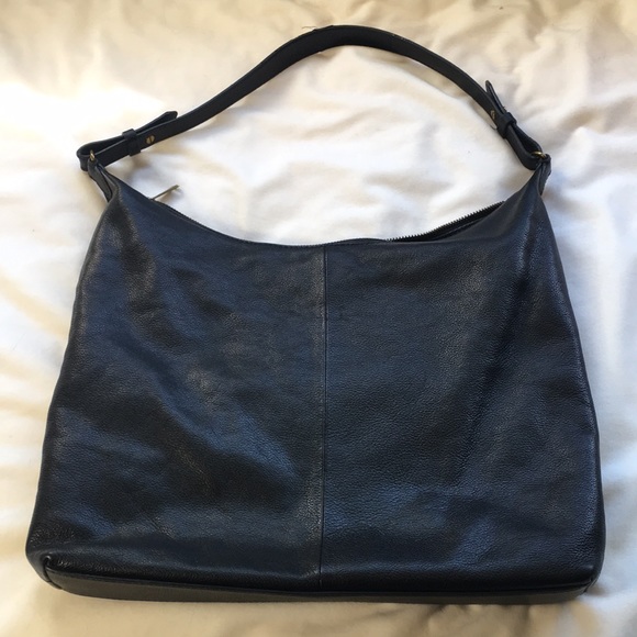 Fossil black zip shoulder bag - Picture 2 of 15